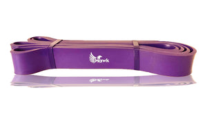 Hawk Evolution - Power Resistance Band (Purple - 35-85lbs - 1.25" *4.5mm)